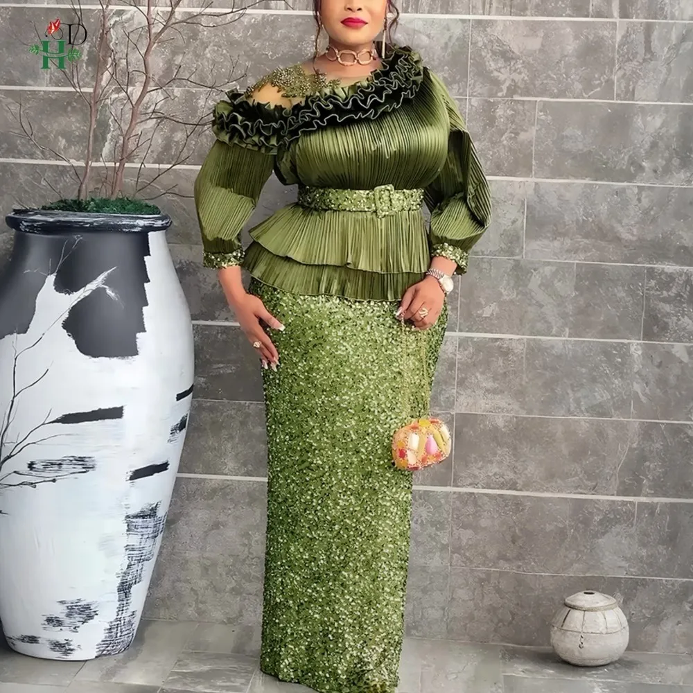 H&D 2026 Fashion African Party Dresses For Women Dubai Sequin Wedding Evening Gown Plus Size Elegant Turkey Christmas Maxi Dress
H&D 2026 Fashion African Party Dresses For Women Dubai Sequin Wedding Evening Gown Plus Size Elegant Turkey Christmas Maxi Dress