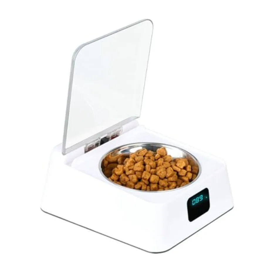 Removable Automatic Cat Feeder Infrared Automatic Sensor Switch Cover with Transparent Lid Proof Smart Automatic Pet Feeder for
Removable Automatic Cat Feeder Infrared Automatic Sensor Switch Cover with Transparent Lid Proof Smart Automatic Pet Feeder for
