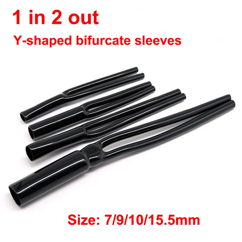 1Pc 7/9/10/15.5mm PVC Splitter Y Type tube Sleeve One Point Two Split Rubber Signal Cable Pant Tube Line Bifurcated Sleeve Audio
1Pc 7/9/10/15.5mm PVC Splitter Y Type tube Sleeve One Point Two Split Rubber Signal Cable Pant Tube Line Bifurcated Sleeve Audio
