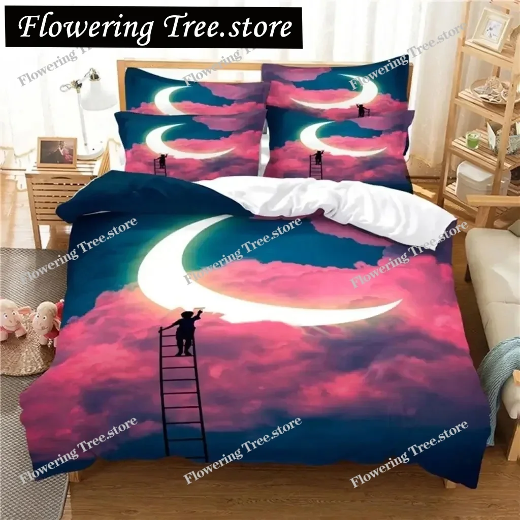 Starry Night Bedding Set Duvet Cover Set 3d Bedding Digital Printing Bed Linen Queen Size Bedding Set Fashion Design
Starry Night Bedding Set Duvet Cover Set 3d Bedding Digital Printing Bed Linen Queen Size Bedding Set Fashion Design