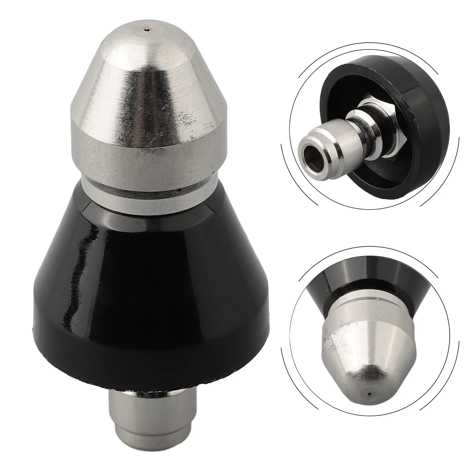 Silver Steel Excellent Cleaning Effect Drain Nozzle High Pressure Light Brightness Manual Measurement Deviation
Silver Steel Excellent Cleaning Effect Drain Nozzle High Pressure Light Brightness Manual Measurement Deviation
