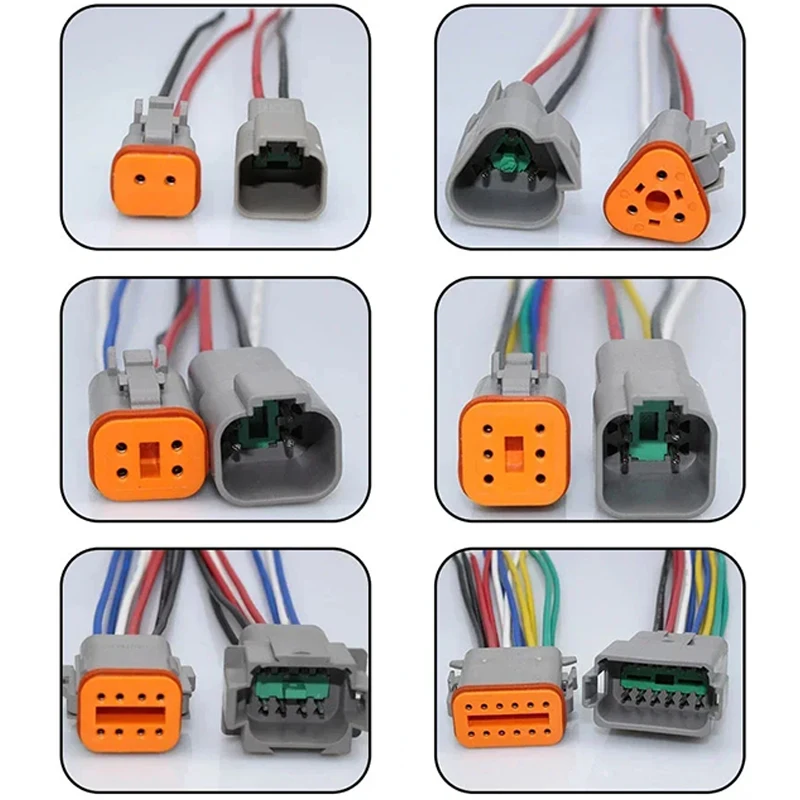 5sets DT Waterproof Automotive Connector With 15cm Wiring DT06-2S/DT04-2P 3P 4P 6P 8P 12P Male Female Plug Socket For Automobile
5sets DT Waterproof Automotive Connector With 15cm Wiring DT06-2S/DT04-2P 3P 4P 6P 8P 12P Male Female Plug Socket For Automobile