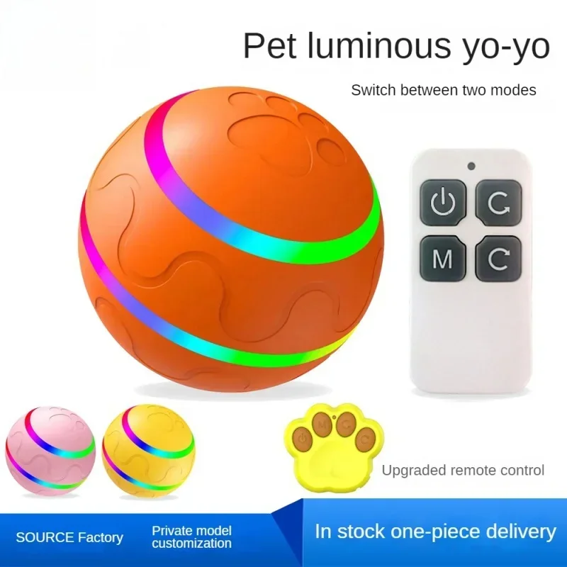 Dynamic Remote-Controlled LED Interactive Chew-Resistant Ball Toy for Energetic Puppies, Waterproof & Durable Design.
Dynamic Remote-Controlled LED Interactive Chew-Resistant Ball Toy for Energetic Puppies, Waterproof & Durable Design.