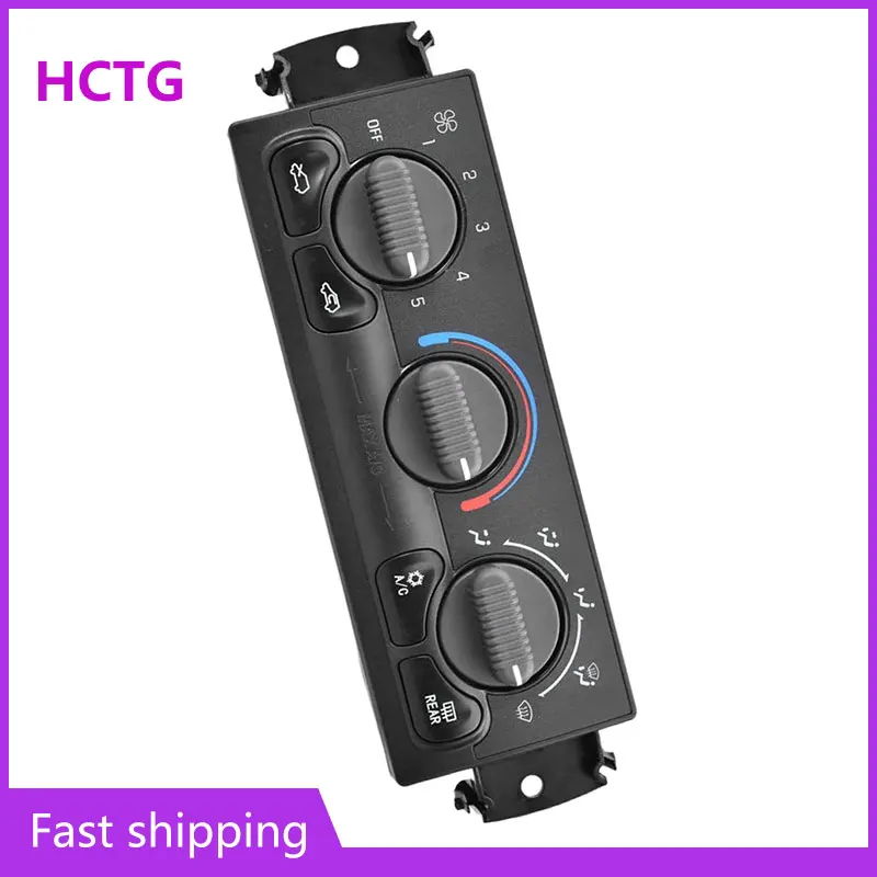 599-218 AC Control Switch Panel Module For Chevy Tahoe Silverado GMC 1500 2500 1999 2000 2001 2002 Car Air Conditioning Parts
599-218 AC Control Switch Panel Module For Chevy Tahoe Silverado GMC 1500 2500 1999 2000 2001 2002 Car Air Conditioning Parts
