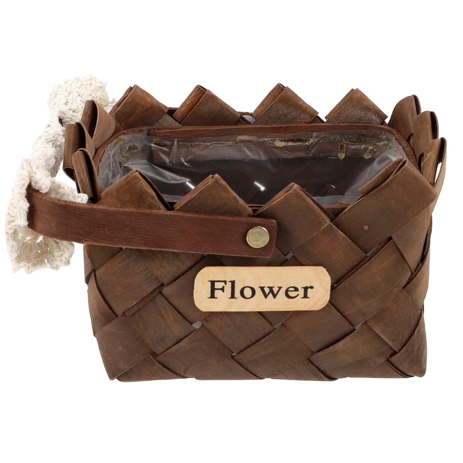 Wooden Flower Hand-Woven Storage Basket for Home Wedding Decoration Decorative Basket Rustic Style Compact Size
Wooden Flower Hand-Woven Storage Basket for Home Wedding Decoration Decorative Basket Rustic Style Compact Size