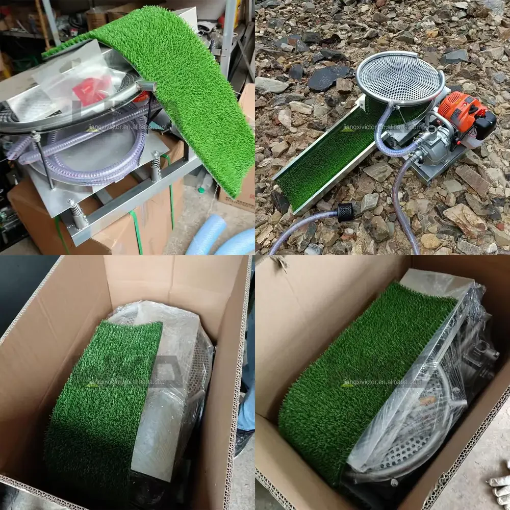 Gold Panning Machine with Engine WKD Portable River Gold Sand Gold Panning Equipment for Sale
Gold Panning Machine with Engine WKD Portable River Gold Sand Gold Panning Equipment for Sale