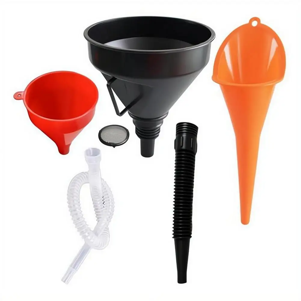 Adjustable Oil Funnel For Car/Motorcycle Telescopic Long Spout with Strainer Plastic Gas Filler Tool
Adjustable Oil Funnel For Car/Motorcycle Telescopic Long Spout with Strainer Plastic Gas Filler Tool