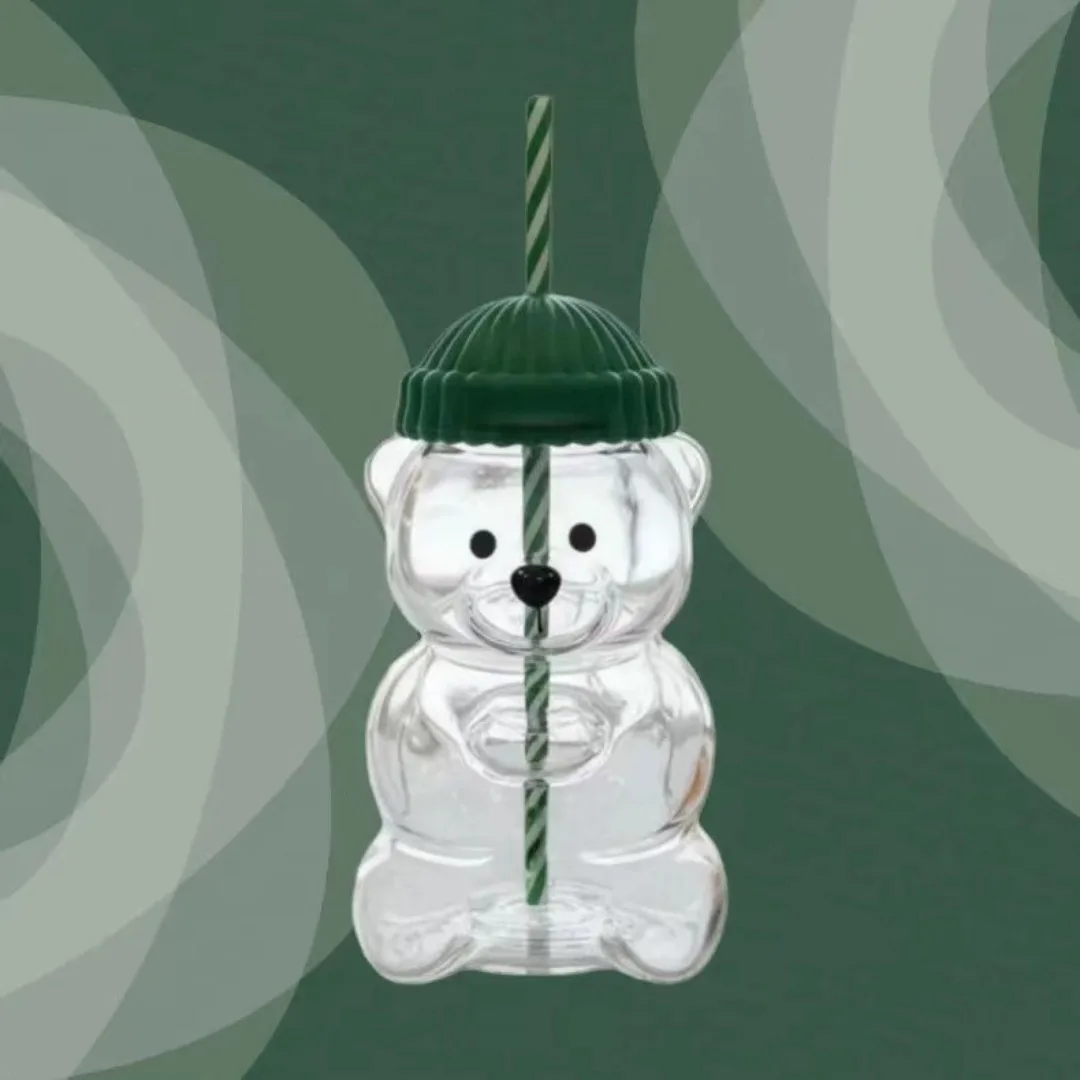 Glass Bear Cup Gift 500ML Cute Bear Glass Cup 2025 New Christmas Gift Adorable Durable Straw Mug for Coffee Beer Wine Cocktails
Glass Bear Cup Gift 500ML Cute Bear Glass Cup 2025 New Christmas Gift Adorable Durable Straw Mug for Coffee Beer Wine Cocktails