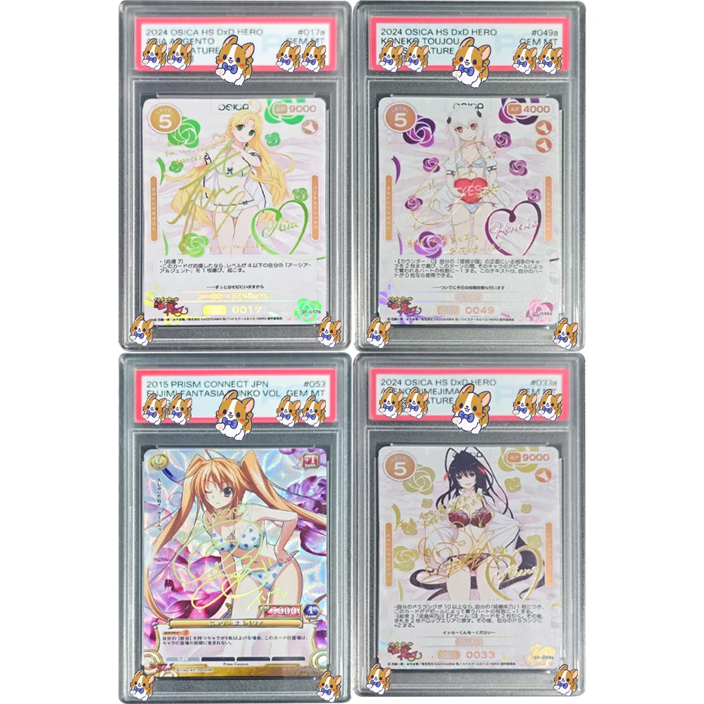 Anime Collection Card TCG High School DxD Asia Argento Signed 01-017a SSR SP GEM MT 10 Card Holographic Label Child Gifts Toy
Anime Collection Card TCG High School DxD Asia Argento Signed 01-017a SSR SP GEM MT 10 Card Holographic Label Child Gifts Toy