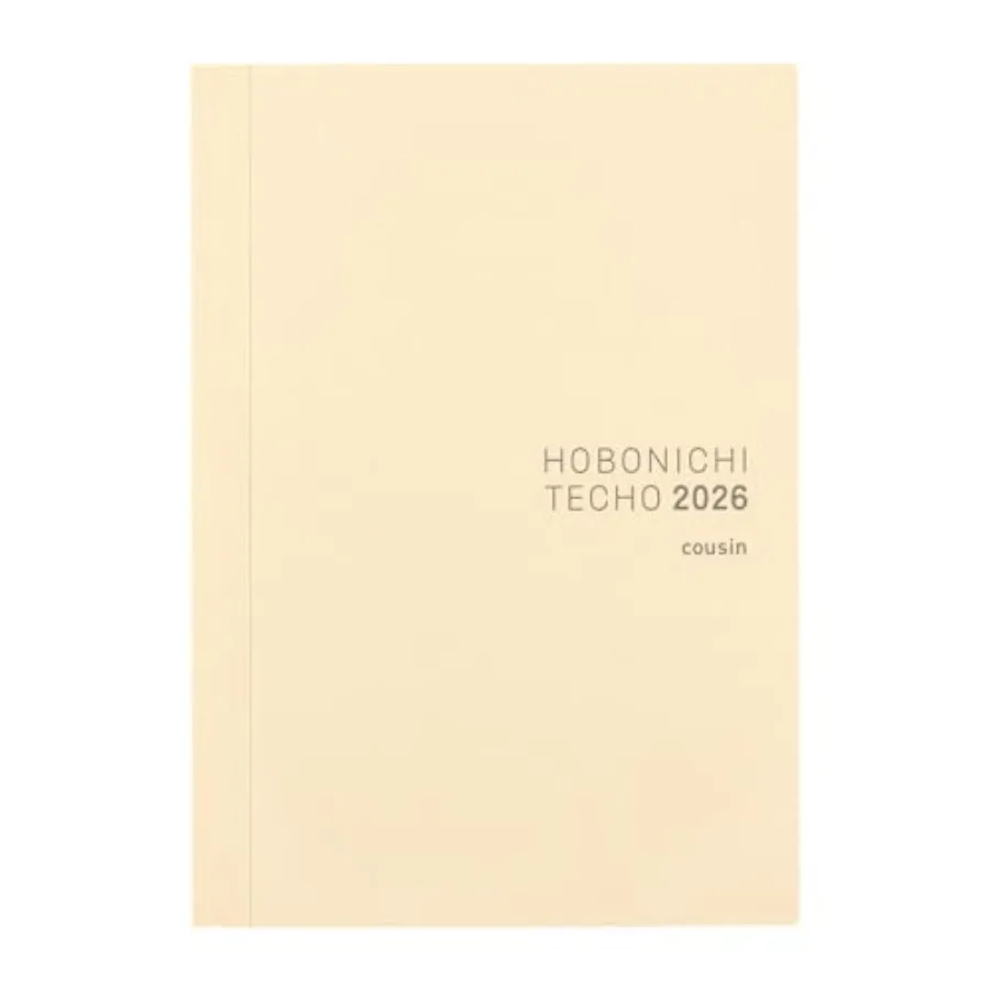 Hobonichi Techo 2026 Cousin Book A5, Japanese, Daily, Weekly, Jan Start, Mon Start, Planner
Hobonichi Techo 2026 Cousin Book A5, Japanese, Daily, Weekly, Jan Start, Mon Start, Planner