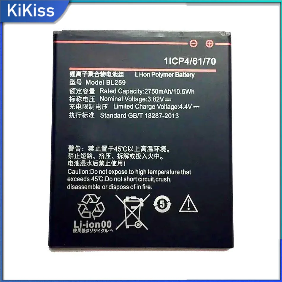 Экологически чистый аккумулятор для мобильного телефона Lenovo K32C30 K32C36 Lemon K3 K5 Vibe K5 K5 Plus BL259 2750 мАч
Экологически чистый аккумулятор для мобильного телефона Lenovo K32C30 K32C36 Lemon K3 K5 Vibe K5 K5 Plus BL259 2750 мАч