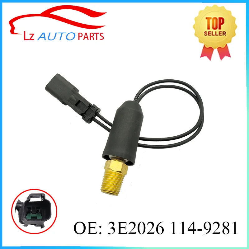 Oil Pressure Switch Sensor 3E-2026 3E2026 114-9281 1149281 for Caterpillar Excavator Parts Tractor Loader D4H D5H D6H D7H XL 973
Oil Pressure Switch Sensor 3E-2026 3E2026 114-9281 1149281 for Caterpillar Excavator Parts Tractor Loader D4H D5H D6H D7H XL 973
