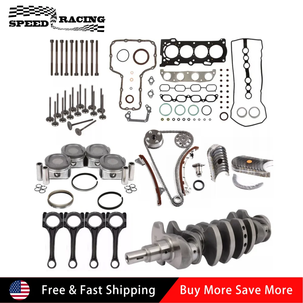 13201-29038 13201-29177 13201-09201 Engine Rebuild Overhaul Kit For 1998-2008 Toyota Celica Corolla Prizm 1ZZ-FE 1.8L
13201-29038 13201-29177 13201-09201 Engine Rebuild Overhaul Kit For 1998-2008 Toyota Celica Corolla Prizm 1ZZ-FE 1.8L