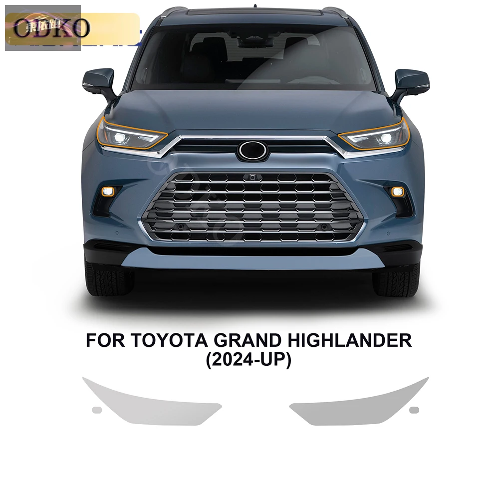 Car Headlights Taillights Protective Film For Toyota Grand Highlander 2024 2025 Front Anti Scratch Black Transparent TPU Sticker
Car Headlights Taillights Protective Film For Toyota Grand Highlander 2024 2025 Front Anti Scratch Black Transparent TPU Sticker