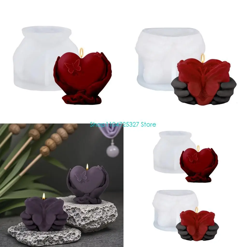 D8KF Heart Silicone Molds Holding Heart in Hand Silicone Molds for Epoxy Resin Soap Cement Silicone Molds
D8KF Heart Silicone Molds Holding Heart in Hand Silicone Molds for Epoxy Resin Soap Cement Silicone Molds
