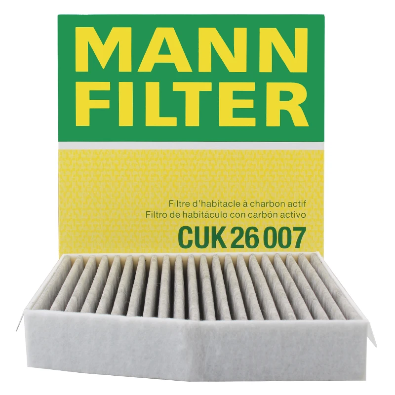 MANN FILTER CUK26007 Cabin Filter For MERCEDES-BENZ A-Class B-Class CLA GLA INFINITI Q30 QX30 2468300018 27277-5DA2A 27277-5DA0A
MANN FILTER CUK26007 Cabin Filter For MERCEDES-BENZ A-Class B-Class CLA GLA INFINITI Q30 QX30 2468300018 27277-5DA2A 27277-5DA0A