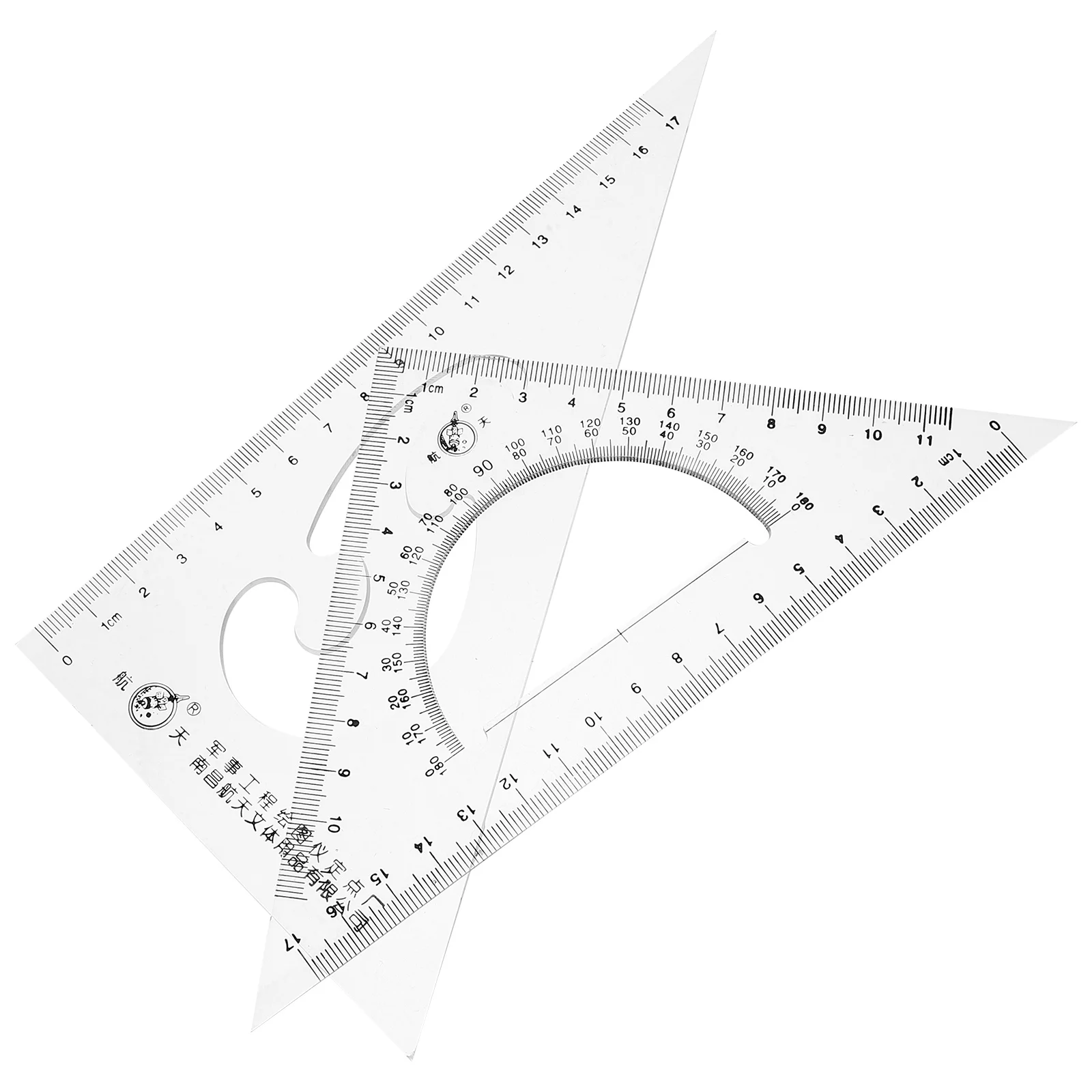 2 Pcs Board High Precision Drafting Triangles Architectural Supplies Student Design Measuring Triangle Plastic Square
2 Pcs Board High Precision Drafting Triangles Architectural Supplies Student Design Measuring Triangle Plastic Square