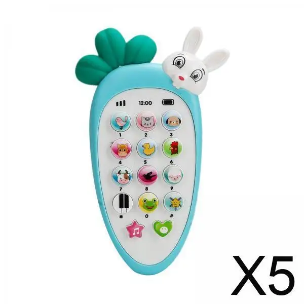 Babies Remote Control Smartphone Cell Phone Toy Teething Tool Hand Eye Coordination Music Mobile for Educational Toys for Babies
Babies Remote Control Smartphone Cell Phone Toy Teething Tool Hand Eye Coordination Music Mobile for Educational Toys for Babies