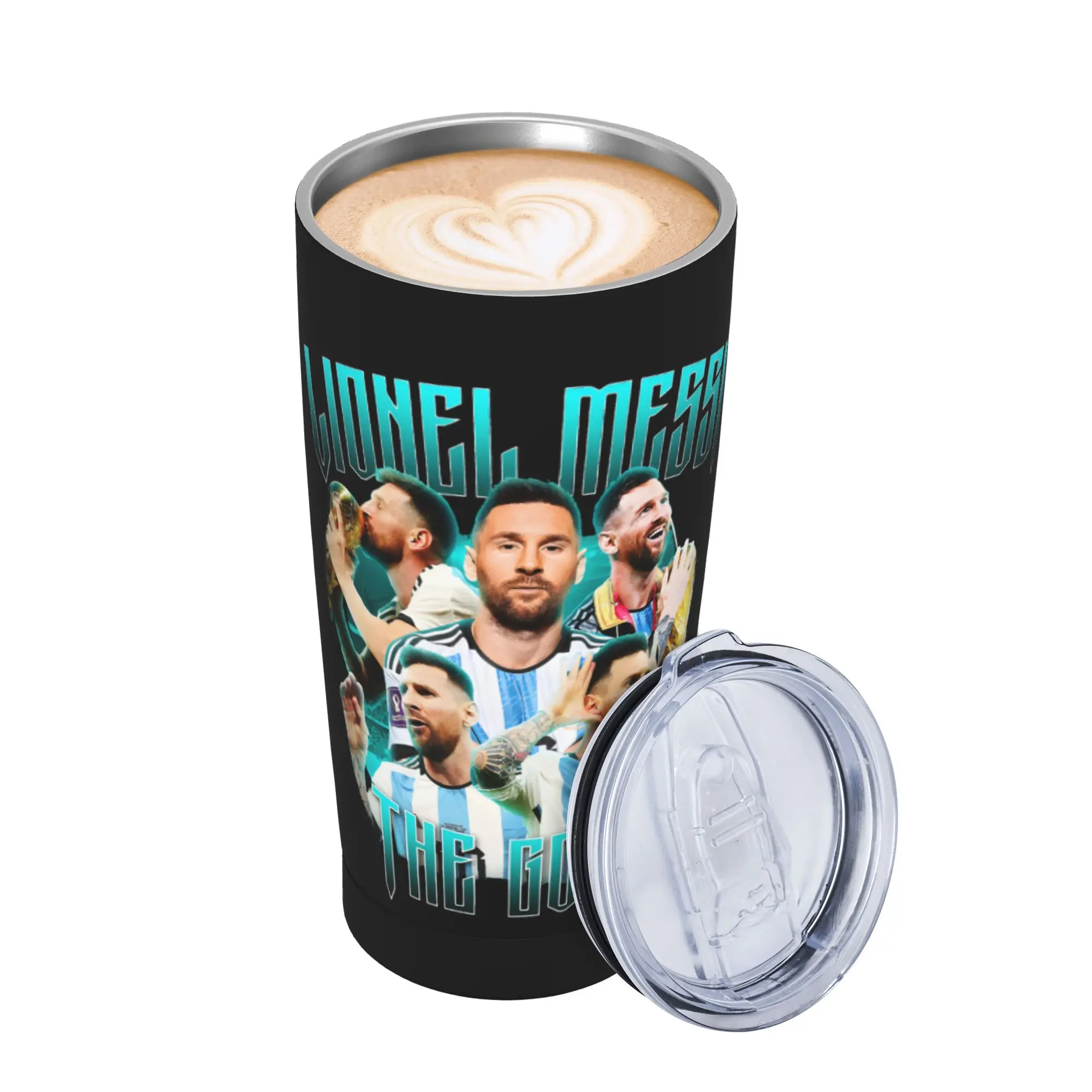 Stainless Steel Tumbler Football Messis Coffee Mug Heat Preservation Cold Drink Mugs Cup Driving Water Bottle
Stainless Steel Tumbler Football Messis Coffee Mug Heat Preservation Cold Drink Mugs Cup Driving Water Bottle