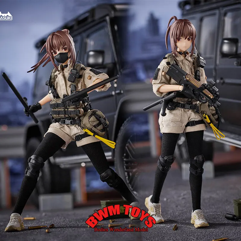 HASUKI PA006 1/12 Scale Guard Girl Cold Spring Fei Shi Pocket Art Series Female Soldier 6 Inches Action Figure Doll Collection
HASUKI PA006 1/12 Scale Guard Girl Cold Spring Fei Shi Pocket Art Series Female Soldier 6 Inches Action Figure Doll Collection