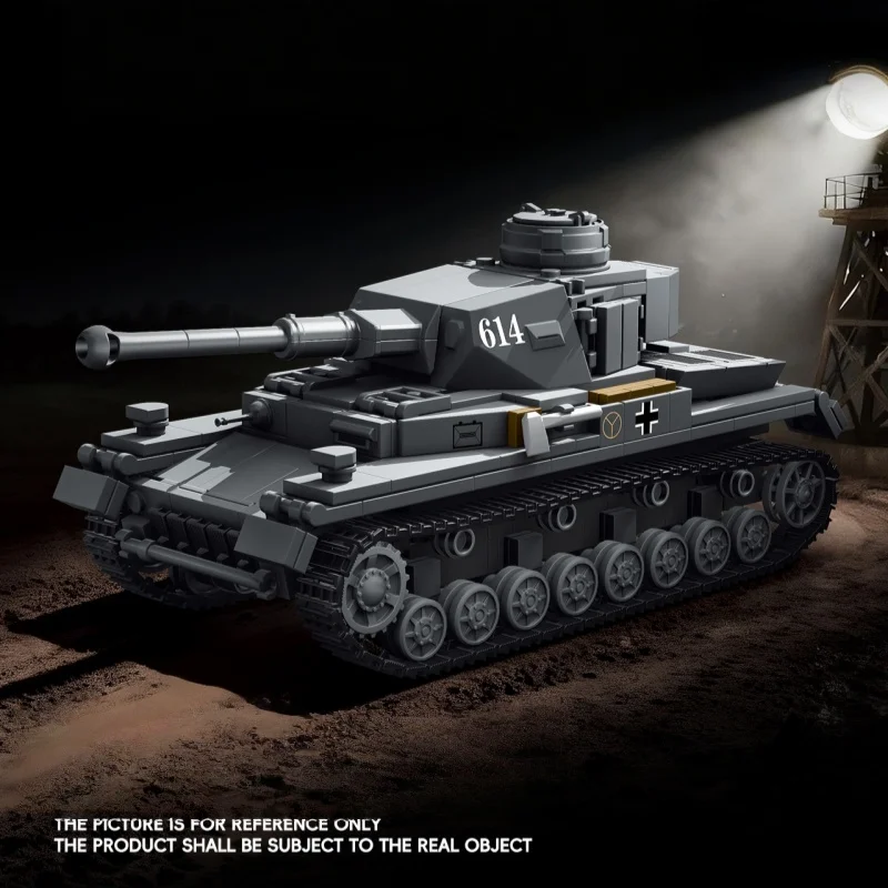 Military Tank Building Blocks Kit, Grey Armored Vehicle Model with Rotating Turret & Tracks, DIY Assembly Toy for Teens & Adults
Military Tank Building Blocks Kit, Grey Armored Vehicle Model with Rotating Turret & Tracks, DIY Assembly Toy for Teens & Adults
