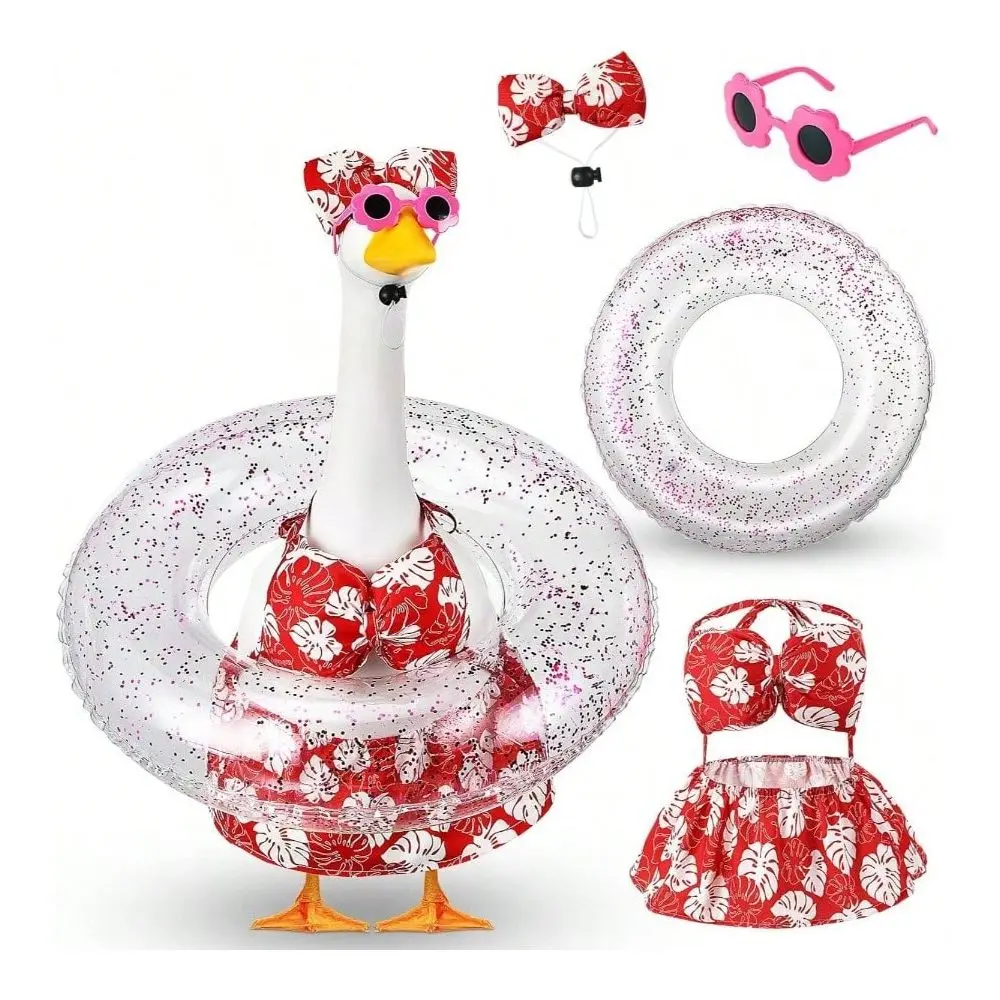 Porch Goose Outfits With And Swimming Tube 23 Inch Summer Goose Costume Garden Patio Statue DecorHot Pink Monstera
Porch Goose Outfits With And Swimming Tube 23 Inch Summer Goose Costume Garden Patio Statue DecorHot Pink Monstera