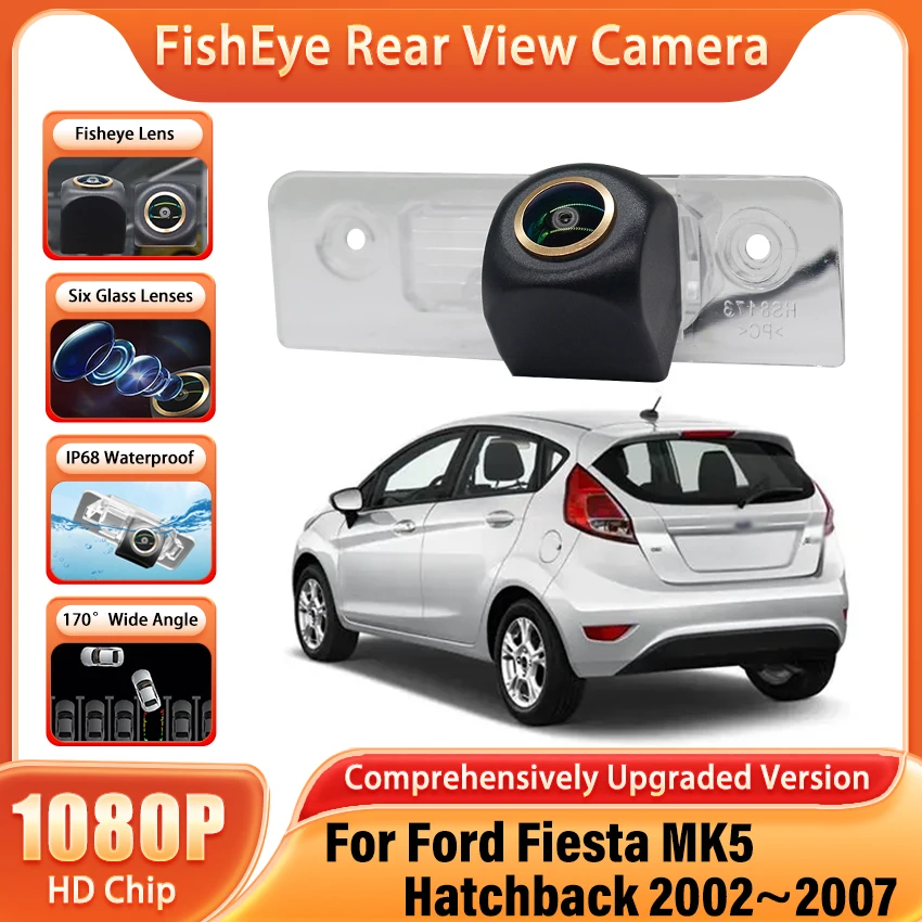 1080X720P 170° Golden Lens Vehicle Car Rear View Camera For Ford Fiesta MK5 Hatchback 2002 2003 2004 2005 2006 2007 Car Monitor
1080X720P 170° Golden Lens Vehicle Car Rear View Camera For Ford Fiesta MK5 Hatchback 2002 2003 2004 2005 2006 2007 Car Monitor