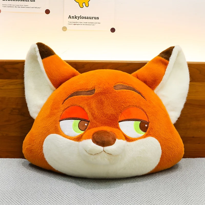 Мягкая плюшевая подушка Zootopia с Ником Лисом и Джуди Кроликом, милая мультяшная игрушка-кукла для дома, спальни, дивана, подарок для детей и взрослых
Мягкая плюшевая подушка Zootopia с Ником Лисом и Джуди Кроликом, милая мультяшная игрушка-кукла для дома, спальни, дивана, подарок для детей и взрослых