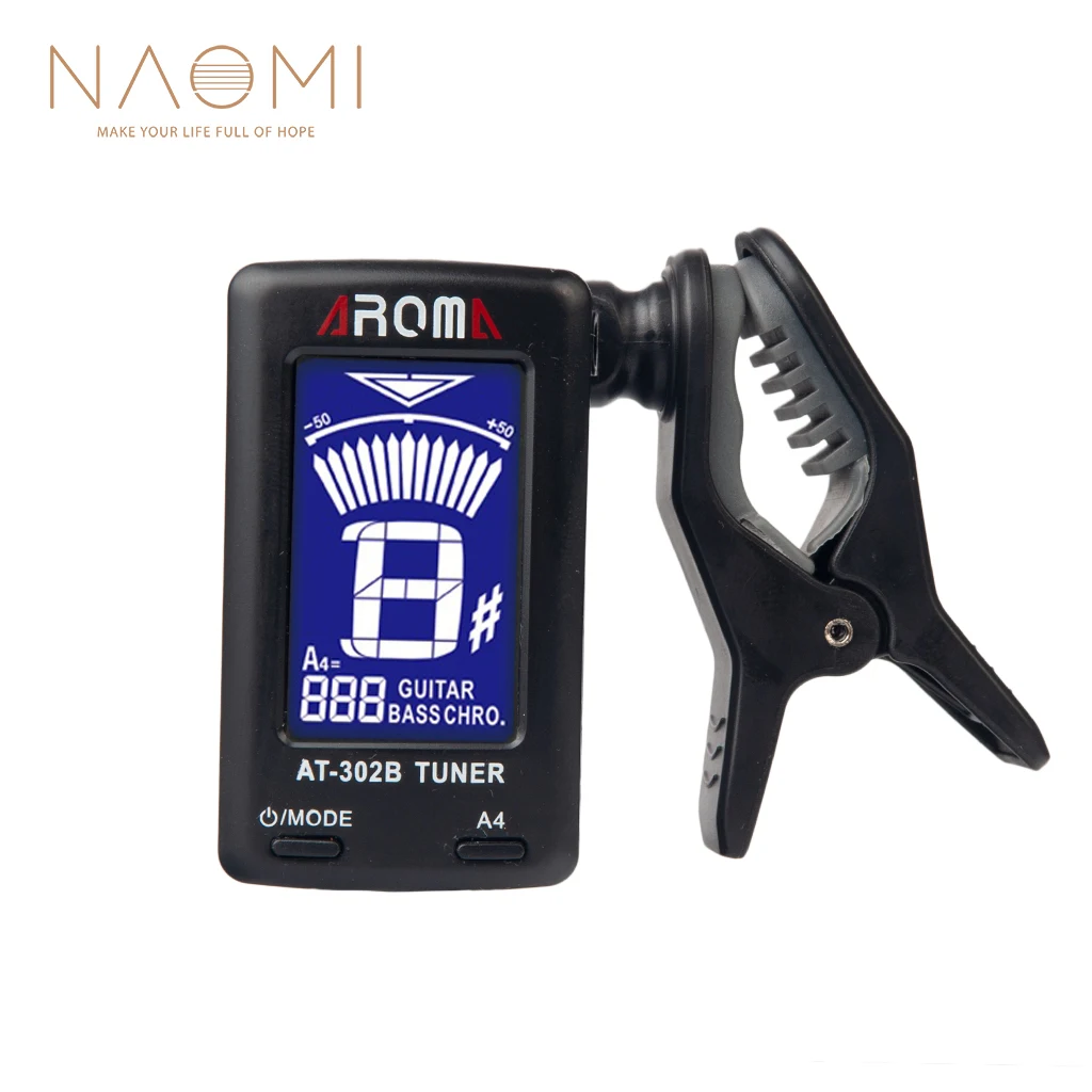 Тюнер для гитары NAOMI Aroma AT-302B, зажим-тюнер для гитары, детали для бас-гитары, аксессуары, новинка
Тюнер для гитары NAOMI Aroma AT-302B, зажим-тюнер для гитары, детали для бас-гитары, аксессуары, новинка