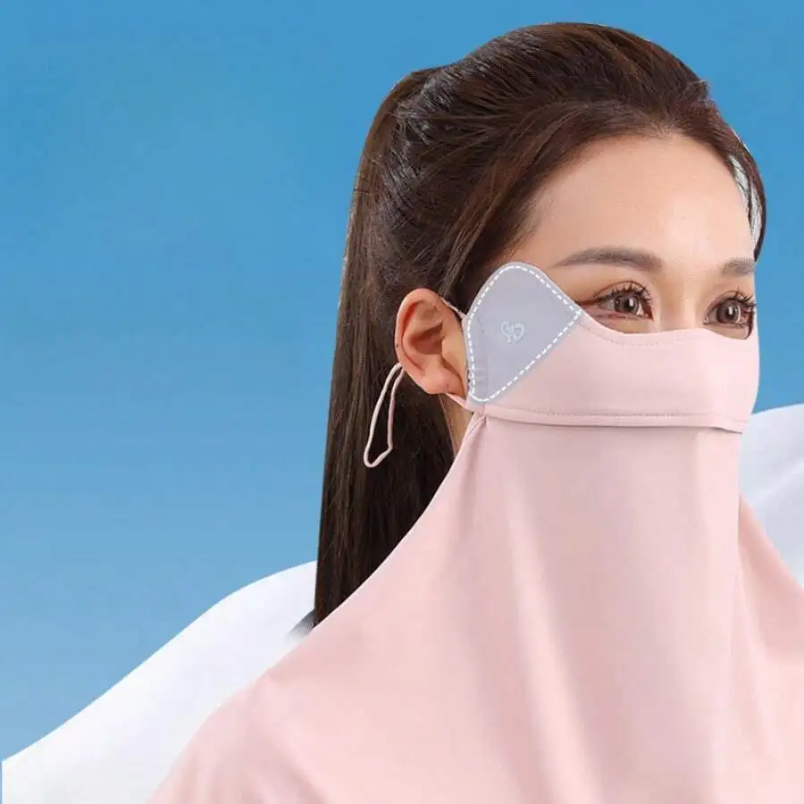 Summer Ice Silk Neck Cover Sunscreen Mask Unisex UV Protection Breathable Face Cover
Summer Ice Silk Neck Cover Sunscreen Mask Unisex UV Protection Breathable Face Cover
