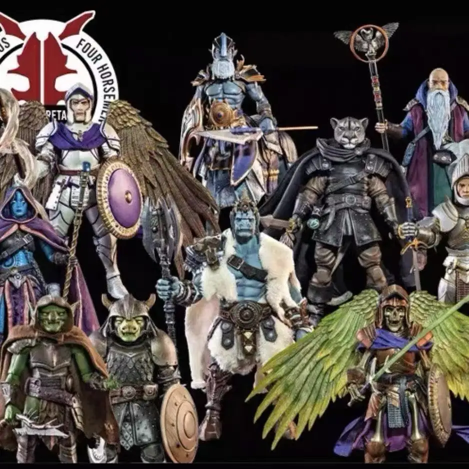 In Stock 1/12 The Ashes Series Of The Four Horsemen Mythical Legion Agbendo Golden Spear Knight For 6in Action Figure Body
In Stock 1/12 The Ashes Series Of The Four Horsemen Mythical Legion Agbendo Golden Spear Knight For 6in Action Figure Body