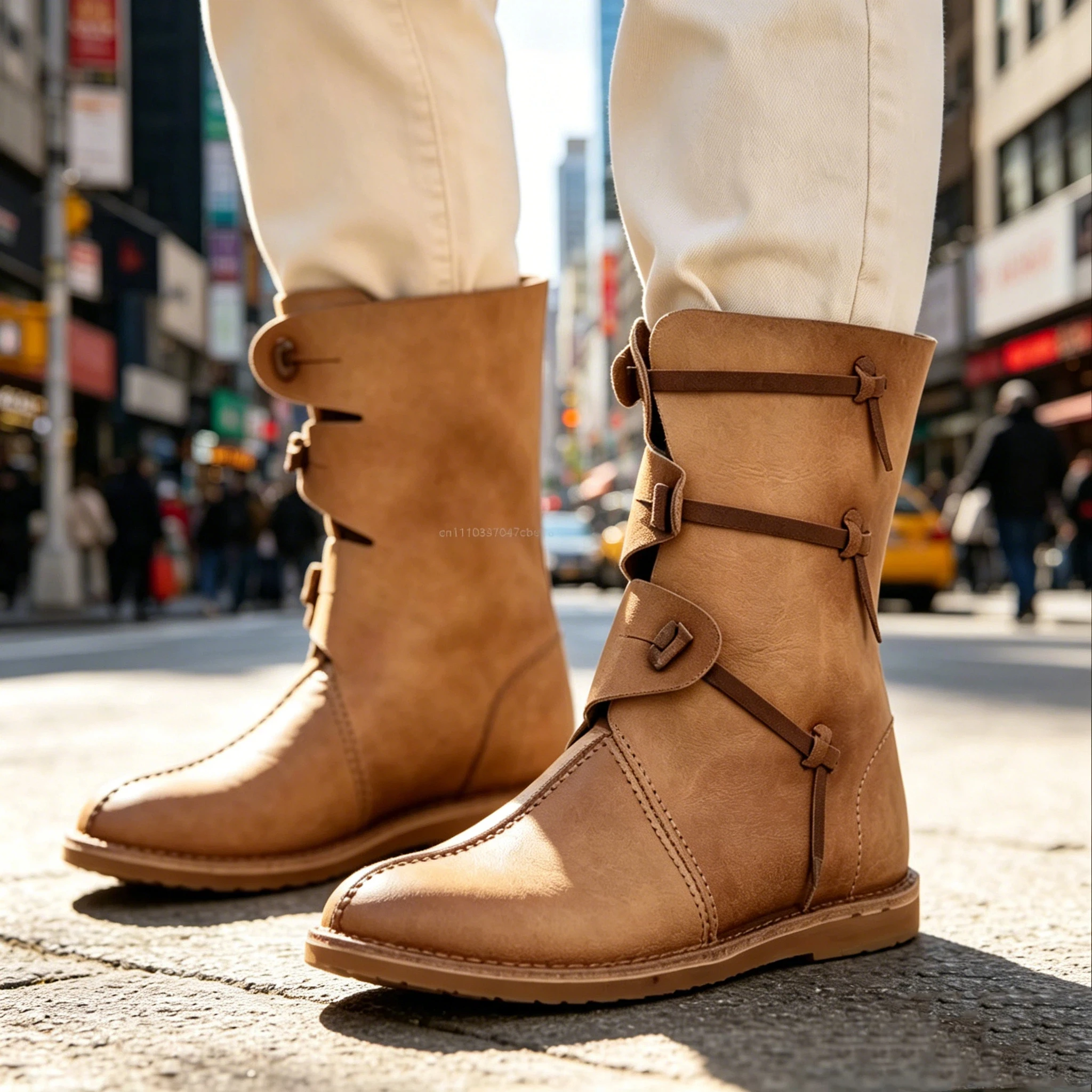Men Medieval Round Toe Roman Style Boots Renaissance Pu Leather Pirate Cosplay Boot Festival Party Knight Flat Bottom Shoes 2026
Men Medieval Round Toe Roman Style Boots Renaissance Pu Leather Pirate Cosplay Boot Festival Party Knight Flat Bottom Shoes 2026