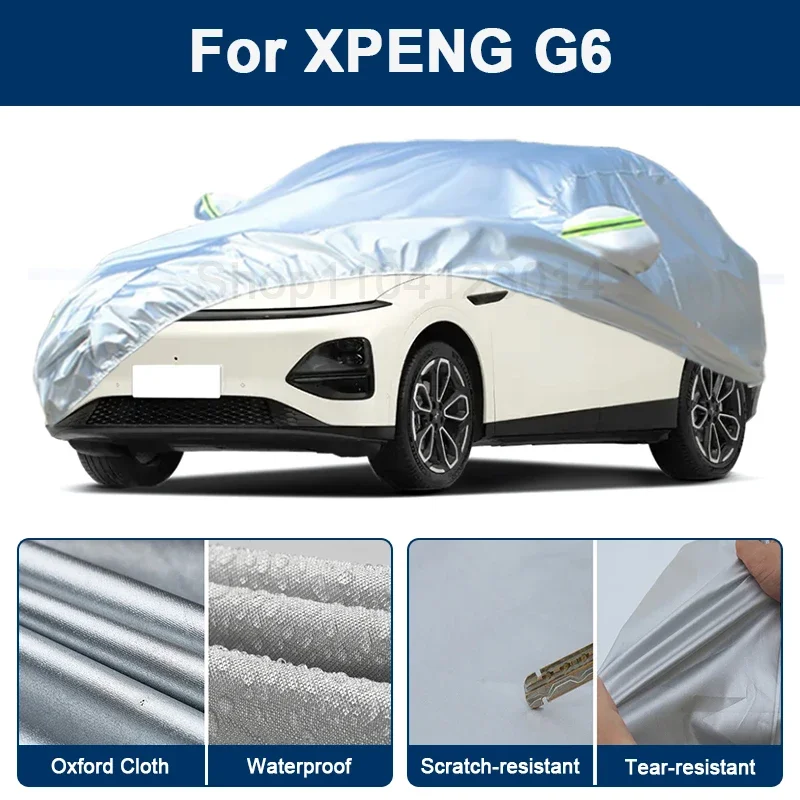 Outdoor Full Car Cover For XPENG G6 with Reflective Strips Waterproof Snowproof Dustproof UV Protection Exterior Accessories
Outdoor Full Car Cover For XPENG G6 with Reflective Strips Waterproof Snowproof Dustproof UV Protection Exterior Accessories
