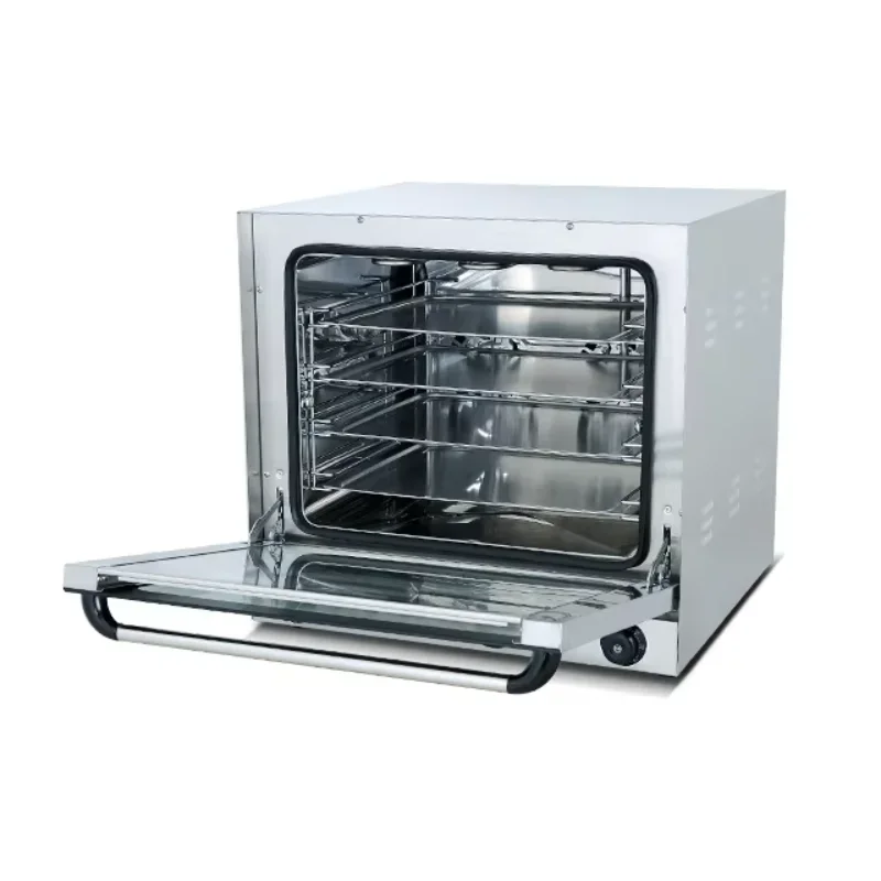 EB-4A Commercial Electric Convection Oven 4 Trays Bakery Equipment with Steam Function for Restaurant And Cafe
EB-4A Commercial Electric Convection Oven 4 Trays Bakery Equipment with Steam Function for Restaurant And Cafe