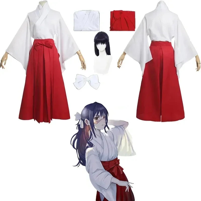Anime Jujutsu Kaisen Iroi Utahime Costume Role Play Wig Lavender Wig Female Role Play Halloween Women's Costume Suit
Anime Jujutsu Kaisen Iroi Utahime Costume Role Play Wig Lavender Wig Female Role Play Halloween Women's Costume Suit
