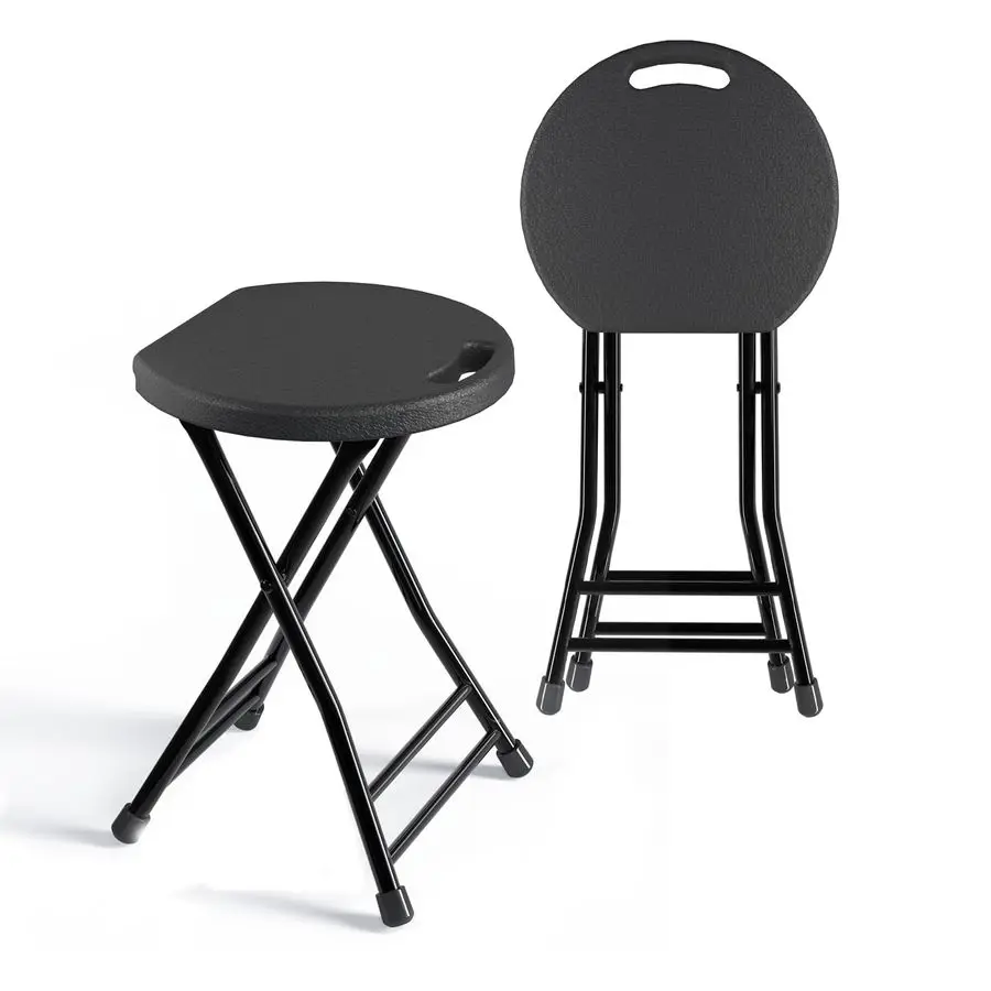 Табурет с ручкой, упаковка из 2 складных барных стульев с нескользящими ножками, 18-дюймовый складной табурет для кемпинга, табуретов для дома и улицы
Табурет с ручкой, упаковка из 2 складных барных стульев с нескользящими ножками, 18-дюймовый складной табурет для кемпинга, табуретов для дома и улицы