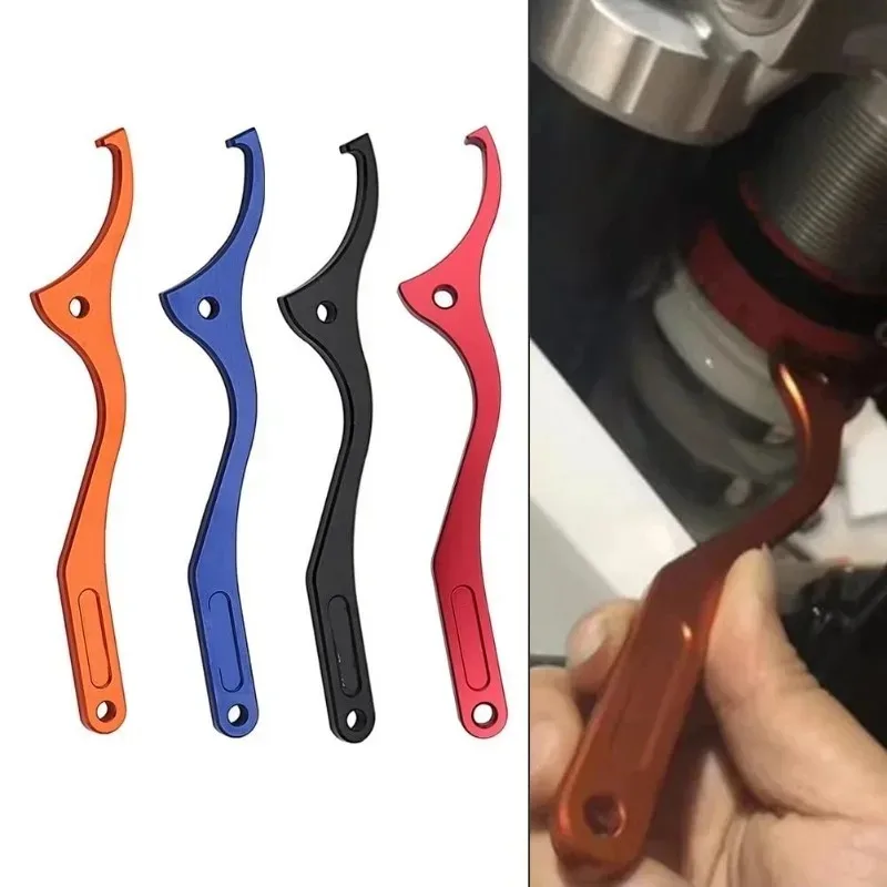Motorcycle CNC Rear Damping Shock Spanner Wrench for XC XCF XCW XCFW EXCF350 Motocross Repair Tools 1PCS Quality
Motorcycle CNC Rear Damping Shock Spanner Wrench for XC XCF XCW XCFW EXCF350 Motocross Repair Tools 1PCS Quality