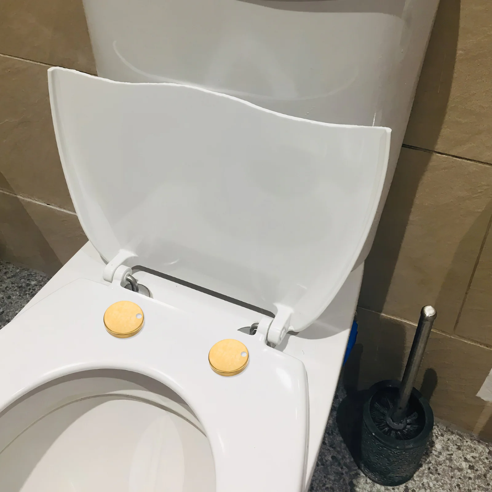 4Pcs Toilet Seat Hinge Covers Stainless Steel Decorative Bolt Caps Replacement Toilet Bowl Accessories Round Bolt Caps
4Pcs Toilet Seat Hinge Covers Stainless Steel Decorative Bolt Caps Replacement Toilet Bowl Accessories Round Bolt Caps