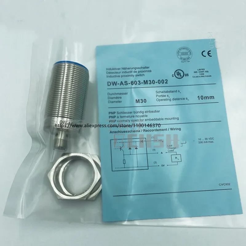 3 шт. новый индуктивный бесконтактный переключатель DW-AS-603-M30-002 DW-AS-605-M30-002 трехпроводной постоянный ток PNP нормально открытый датчик
3 шт. новый индуктивный бесконтактный переключатель DW-AS-603-M30-002 DW-AS-605-M30-002 трехпроводной постоянный ток PNP нормально открытый датчик