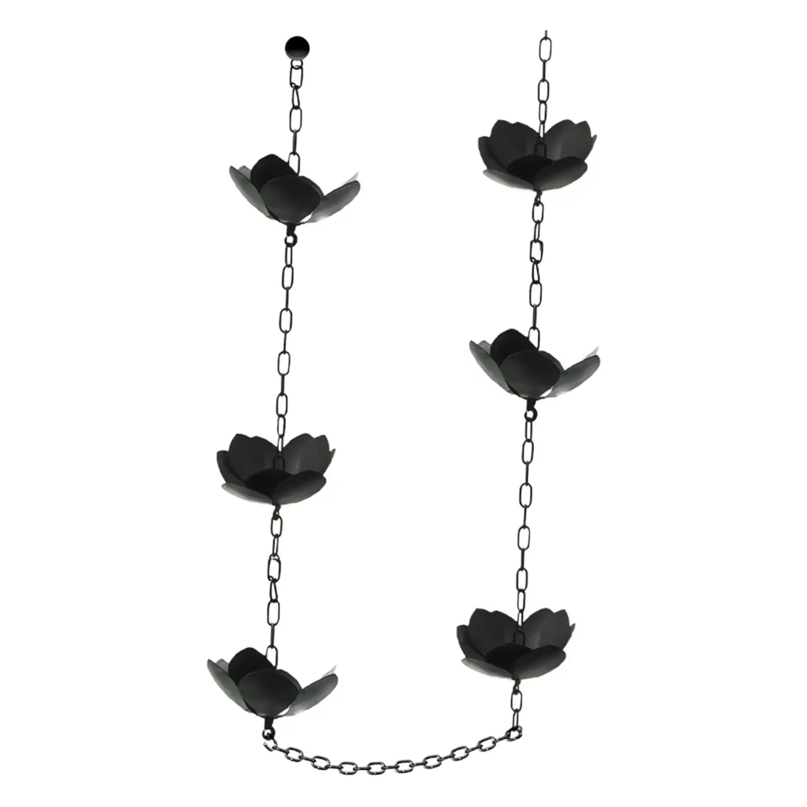 Rain Chain,Downspout Chain Black Lotus Rain Chain,Park Embellishment Rainwater Catcher,Rain Chimes,Rainwater Catcher Chains
Rain Chain,Downspout Chain Black Lotus Rain Chain,Park Embellishment Rainwater Catcher,Rain Chimes,Rainwater Catcher Chains