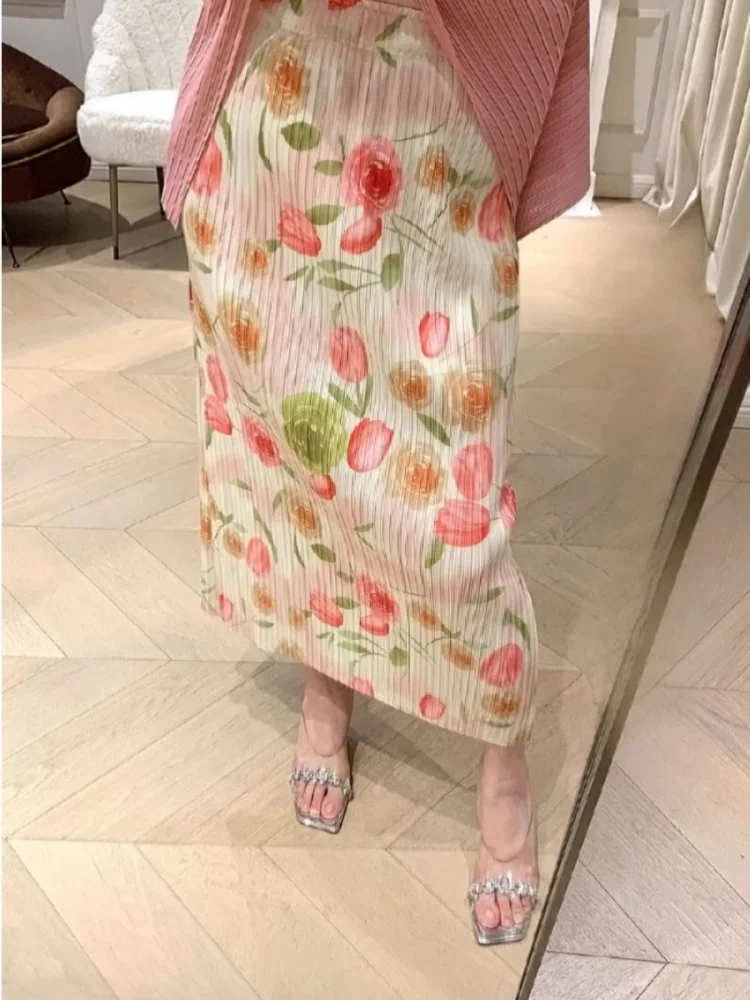 Ice Silk Floral Print Half Skirt Women's Summer Thin Gauze Beach Vacation Midi Length Multi-Pocket Skirt High Waist ...
Ice Silk Floral Print Half Skirt Women's Summer Thin Gauze Beach Vacation Midi Length Multi-Pocket Skirt High Waist ...