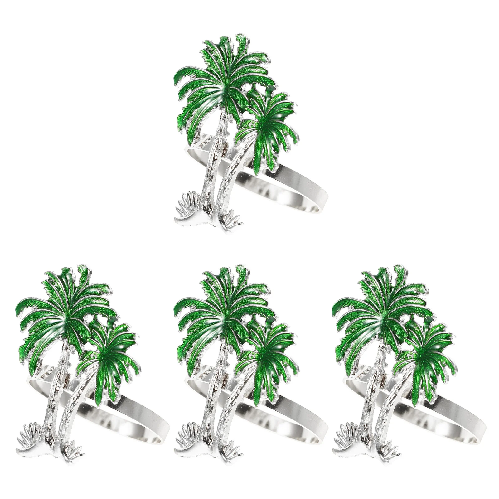 4 Pcs Party Supplies Coconut Napkin Buckle Banquet Table Decoration Dining Room Alloy Home Holders
4 Pcs Party Supplies Coconut Napkin Buckle Banquet Table Decoration Dining Room Alloy Home Holders