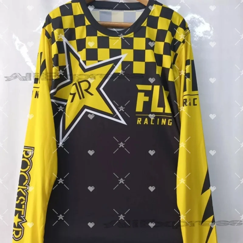 Винтажная футболка в стиле мотокросса Rockstar Fly, размер S-4XL, дышащая мужская уличная футболка с длинными рукавами
Винтажная футболка в стиле мотокросса Rockstar Fly, размер S-4XL, дышащая мужская уличная футболка с длинными рукавами
