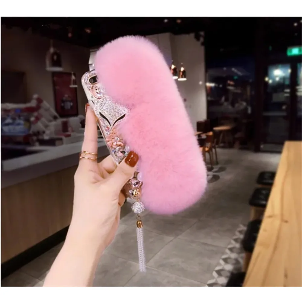 Fluffy Warm Rabbit Fur Hair Phone Case, Luxury Bling, Rhinestone, for Redmi 8A, 9A, 9C, 10X, Pro, Note 8T, 9T, 10 Pro
Fluffy Warm Rabbit Fur Hair Phone Case, Luxury Bling, Rhinestone, for Redmi 8A, 9A, 9C, 10X, Pro, Note 8T, 9T, 10 Pro