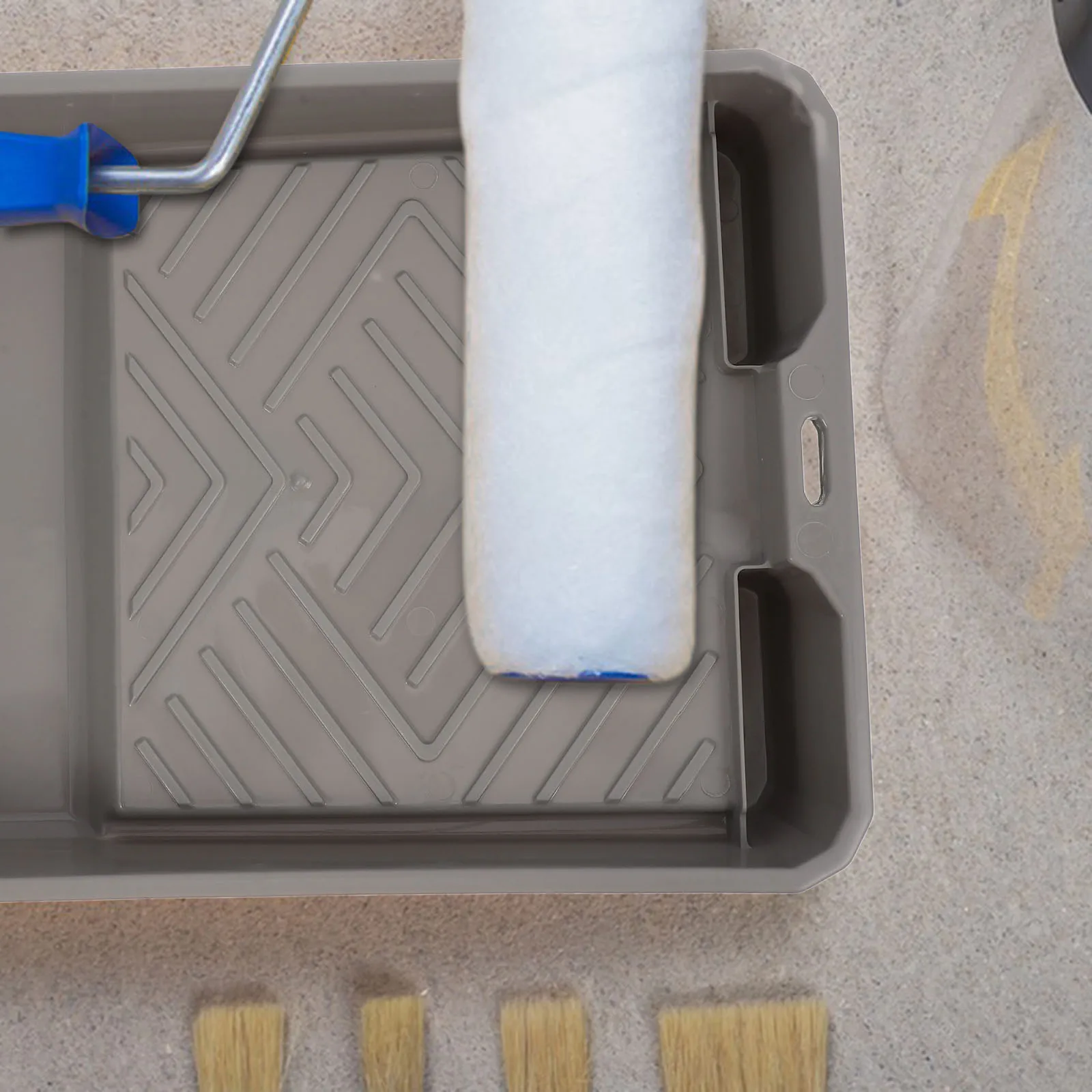 Small Plastic Home Improvement Painting Tray Holder Durable Lightweight Efficient Paint Pan Portable Paint Roller Tray Set For
Small Plastic Home Improvement Painting Tray Holder Durable Lightweight Efficient Paint Pan Portable Paint Roller Tray Set For