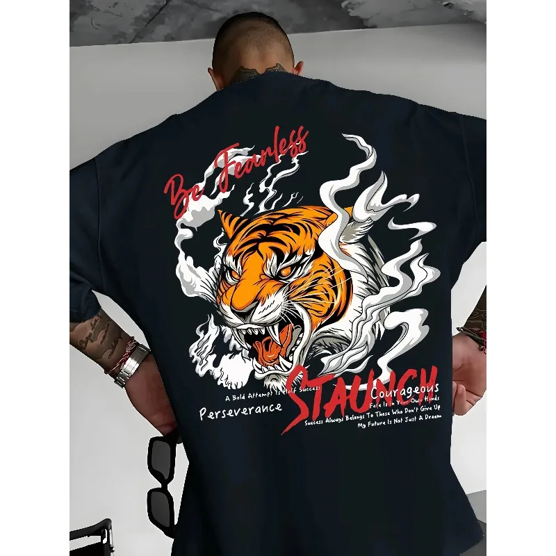 2026 Summer Fashion Men's Angry Tiger 3D Pattern Breathable Round Neck T-shirt Outdoor Street Style Top 6XL
2026 Summer Fashion Men's Angry Tiger 3D Pattern Breathable Round Neck T-shirt Outdoor Street Style Top 6XL