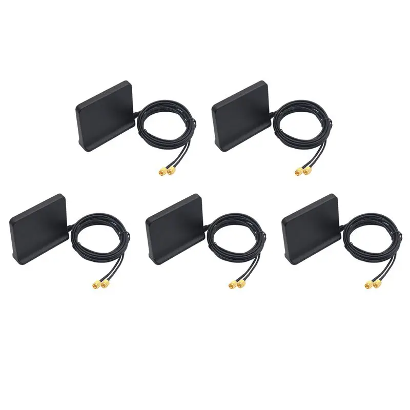 ABZZ-5X Signal Boost 5G 4G LTE 3G GSM Mimo Aerial High Gain 12Dbi 600-6000Mhz External Omni Wifi Antenna(Black SMA Male)
ABZZ-5X Signal Boost 5G 4G LTE 3G GSM Mimo Aerial High Gain 12Dbi 600-6000Mhz External Omni Wifi Antenna(Black SMA Male)