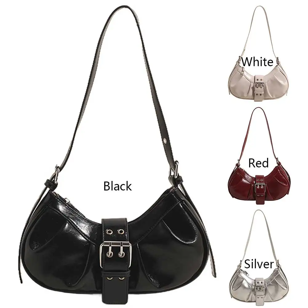 PU Leather Shoulder Bag with Adjustable Strap for Women Crossbody Bag Buckle Small Clutch Handbag Pleated for Travel Commuting
PU Leather Shoulder Bag with Adjustable Strap for Women Crossbody Bag Buckle Small Clutch Handbag Pleated for Travel Commuting