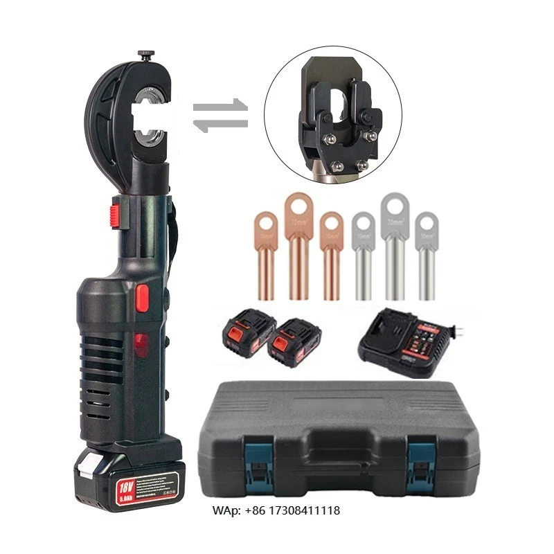 ES-300/40A 60KN Electric Hydraulic Tool: Dual-Function Crimp and Cut Kit for Heavy-Duty Electrical Work
ES-300/40A 60KN Electric Hydraulic Tool: Dual-Function Crimp and Cut Kit for Heavy-Duty Electrical Work