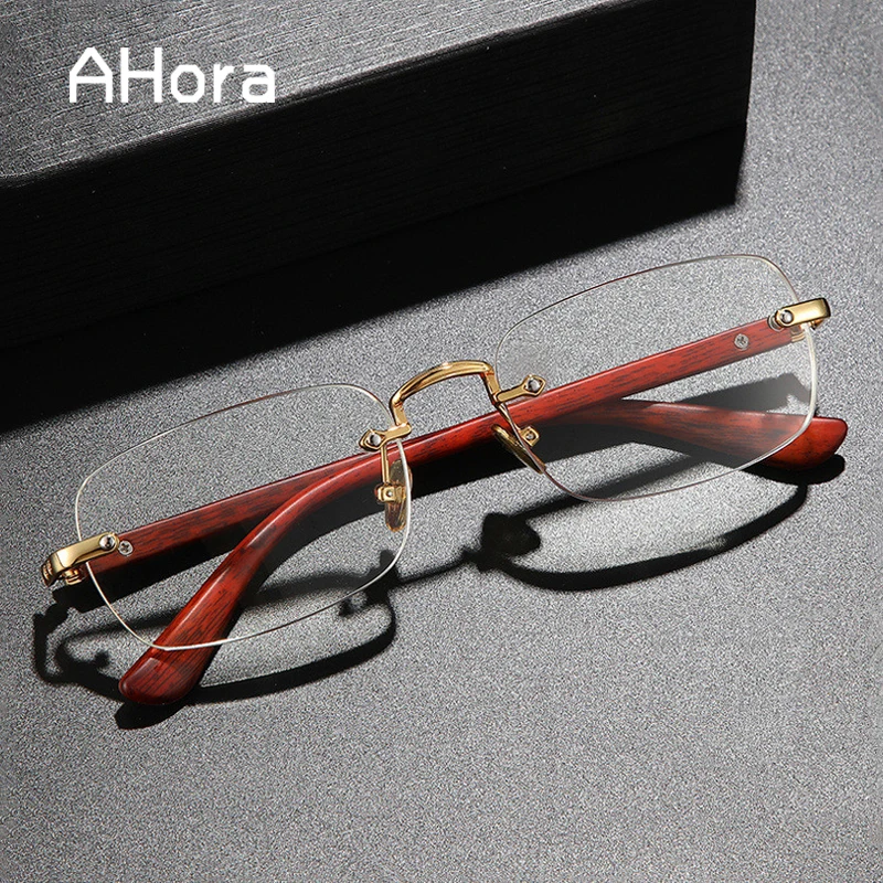 Ahora Vintage Rimless Reading Glasses Luxury 2022 Luxury Retro Eyeglasses Anti Blue Light Eyewear High Quality With Diopters
Ahora Vintage Rimless Reading Glasses Luxury 2022 Luxury Retro Eyeglasses Anti Blue Light Eyewear High Quality With Diopters